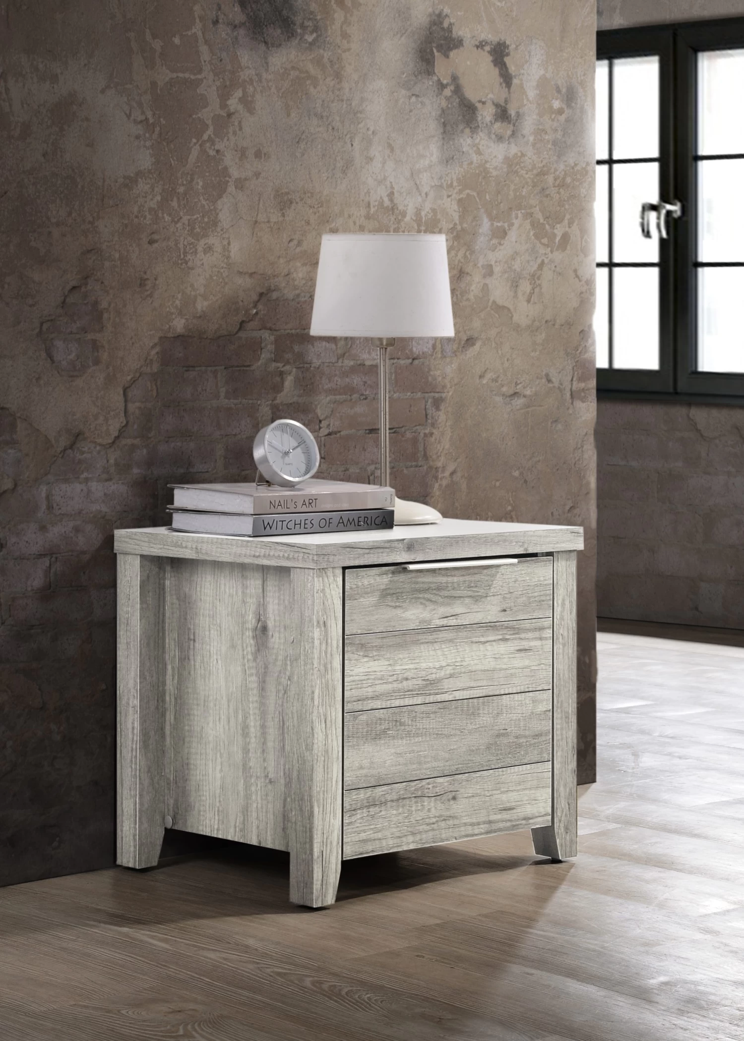 Alice Bedside Table White Ash 3 Alice Bedside Table White Ash