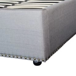 Paris Bedframe King Size Grey Color -Best Bedding Store 06 11 9