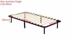 Single Metal Bed Frame - Bedroom Furniture -Best Bedding Store 799497 3