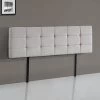 Linen Fabric King Bed Deluxe Headboard Bedhead - Beige -Best Bedding Store 821403 1 1