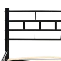 Bed Frame Black Metal 183x203 Cm -Best Bedding Store 8718475711551 g en hd 3