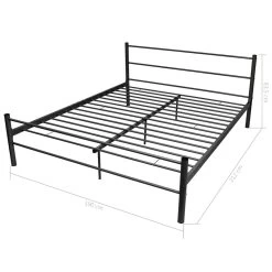 Bed Frame Black Metal King Size -Best Bedding Store 8718475725299 g en hd 5