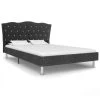 Bed Frame Dark Grey Fabric 106x203 Cm King Single -Best Bedding Store 8719883580012 a en hd 1
