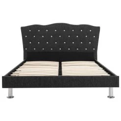 Bed Frame Dark Grey Fabric 106x203 Cm King Single -Best Bedding Store 8719883580012 g en hd 2