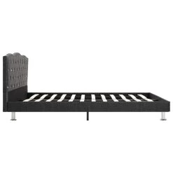 Bed Frame Dark Grey Fabric 106x203 Cm King Single -Best Bedding Store 8719883580012 g en hd 3