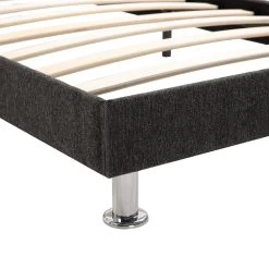 Bed Frame Dark Grey Fabric 106x203 Cm King Single -Best Bedding Store 8719883580012 g en hd 5