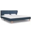 Bed Frame Blue Fabric 183x203 Cm King -Best Bedding Store 8719883580289 a en hd 1