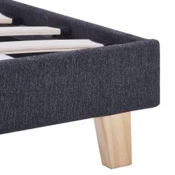 Bed Frame Dark Grey Fabric King Single -Best Bedding Store 8719883585598 g en hd 4