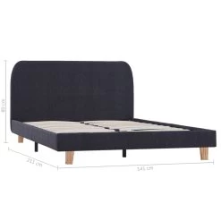 Bed Frame Dark Grey Fabric King Single -Best Bedding Store 8719883585598 g en hd 6