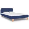 Bed Frame Blue Fabric King Single -Best Bedding Store 8719883585673 a en hd 1