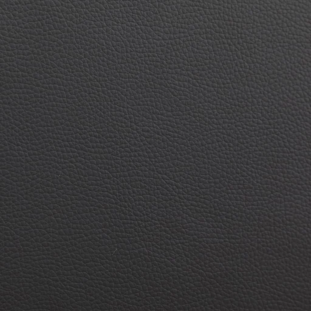 Bed Frame Black And White Faux Leather 106x203 Cm King Single 4 Bed Frame Black And White Faux Leather 106x203 Cm King Single - Image 2