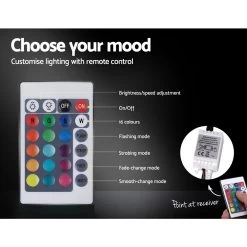 Artiss LED Bed Frame Queen Size Gas Lift Base With Storage Black Leather -Best Bedding Store BFRAME E COLE Q BK ABC 04