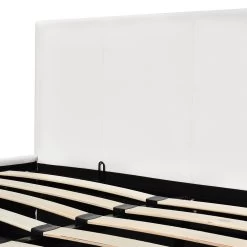 Artiss Queen Size PU Leather And Wood Bed Frame Headboard -White -Best Bedding Store BFRAME E NINO Q WH AB 06