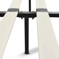 Artiss King Size Wooden Upholstered Bed Frame Headboard - Grey -Best Bedding Store BFRAME E PIER K GY AB 08