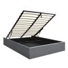 Artiss Double Full Size Gas Lift Bed Frame Base With Storage Platform Fabric -Best Bedding Store BFRAME E TOKI D GY AB 00