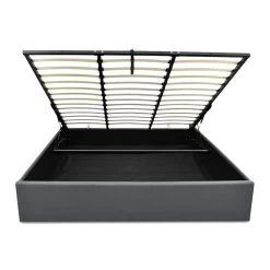 Artiss King Size Gas Lift Bed Frame Base With Storage Platform Fabric 11 Artiss King Size Gas Lift Bed Frame Base With Storage Platform Fabric -Best Bedding Store BFRAME E TOKI K GY AB 02