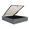 Artiss King Single Size Gas Lift Bed Frame Base With Storage Platform Fabric -Best Bedding Store BFRAME E TOKI KS GY AB 00