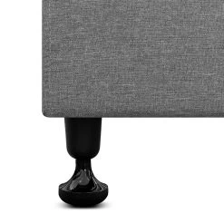 Artiss Double Size Fabric And Wood Bed Frame - Grey -Best Bedding Store BFRAME E TOMI D GY 07