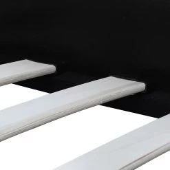 Artiss King Single Size Trundle Bed Frame Headboard - Black -Best Bedding Store BFRAME E TRUN KS BK ABC 08