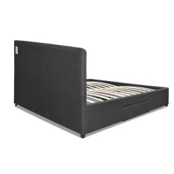 Artiss Double Size Fabric Bed Frame Headboard With Drawers - Charcoal 22 Artiss Double Size Fabric Bed Frame Headboard With Drawers - Charcoal -Best Bedding Store BFRAME F AVIO D CHA ABC 05