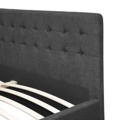 Artiss King Size Fabric Bed Frame Headboard With Drawers - Charcoal -Best Bedding Store BFRAME F AVIO K CHA ABC 07