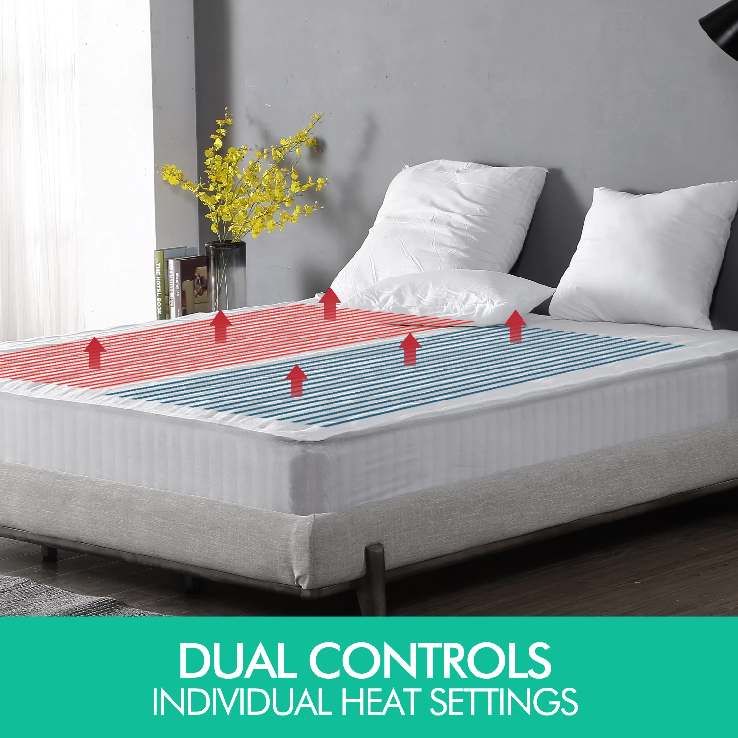 Polyester Fully Fitted Heated Electric Blanket King 4 Polyester Fully Fitted Heated Electric Blanket King - Image 2