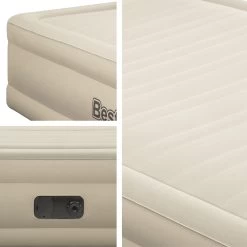Bestway Queen Air Bed Inflatable Home Blow Up Mattress Built-in Pump -Best Bedding Store BW BED Q 79 69019 06