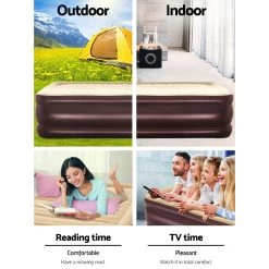 Bestway Single Air Bed Inflatable Mattress Sleeping Mat Battery -Best Bedding Store BW BED S 43 67596 04