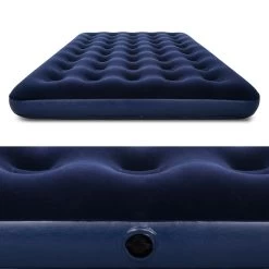Bestway Twin Double Inflatable Air Mattress - Navy 13 Bestway Twin Double Inflatable Air Mattress - Navy -Best Bedding Store BW FL D 67002 04