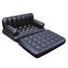 Bestway 5 In 1 Inflatable Sofa Bed- Black 2 Bestway 5 In 1 Inflatable Sofa Bed- Black -Best Bedding Store BW SOFA 75056 BK 00