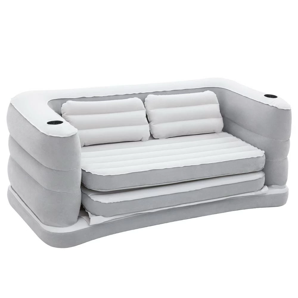 Bestway 2 In 1 Inflatable Sofa Bed - Grey 5 Bestway 2 In 1 Inflatable Sofa Bed - Grey - Image 3