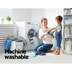 Giselle Bedding Heated Electric Throw Rug Fleece Sunggle Blanket Washable Silver -Best Bedding Store EB THROW RUG SR 05