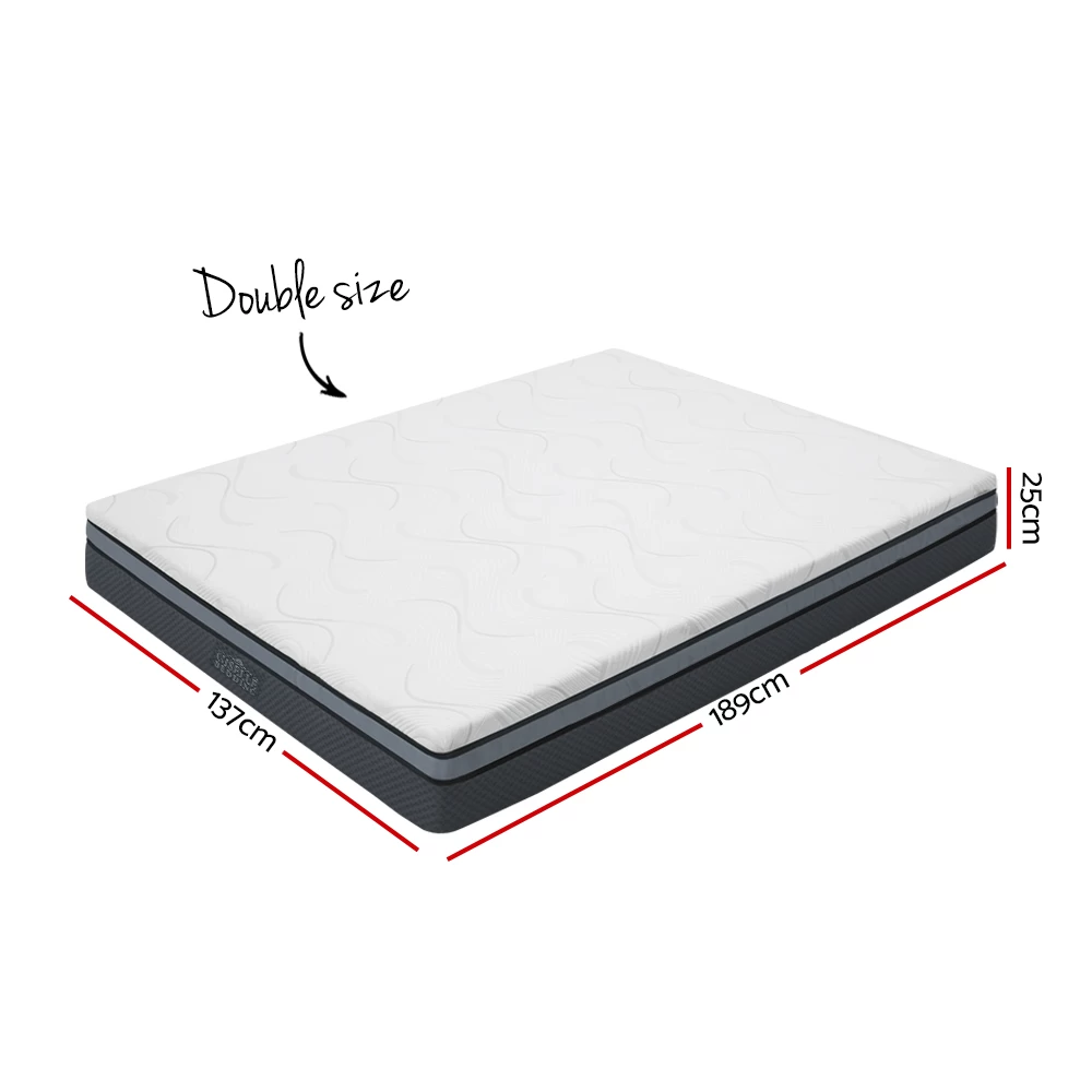 Giselle Bedding Cool Gel Memory Foam Mattress Double Size 4 Giselle Bedding Cool Gel Memory Foam Mattress Double Size - Image 2