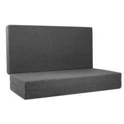 Giselle Bedding Double Size Folding Foam Mattress Portable Bed Mat Dark Grey -Best Bedding Store FOAM MFM TRIO DOU GY 03