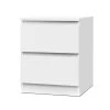 Artiss Bedside Table Cabinet Lamp Side Tables Drawers Nightstand Unit White 1 Artiss Bedside Table Cabinet Lamp Side Tables Drawers Nightstand Unit White -Best Bedding Store FURNI E PURE WH 00 1