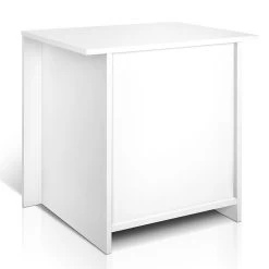Artiss Bedside Tables Drawers Storage Cabinet Drawers Side Table White -Best Bedding Store FURNI SIDE SHELF WH 04