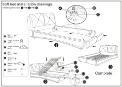 Grande Bedframe King Size -Best Bedding Store King A20I