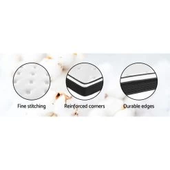 Giselle Bedding King Sigle Size Mattress Euro Top Bed Bonnell Spring Foam 21cm 14 Giselle Bedding King Sigle Size Mattress Euro Top Bed Bonnell Spring Foam 21cm -Best Bedding Store MATTRESS 0505 BET21 KS 05