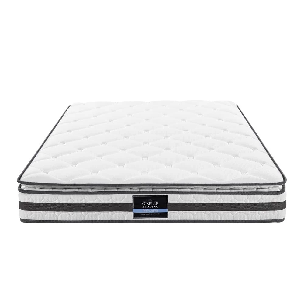 Giselle Bedding Double Size Pillow Top Spring Foam Mattress 5 Giselle Bedding Double Size Pillow Top Spring Foam Mattress - Image 3