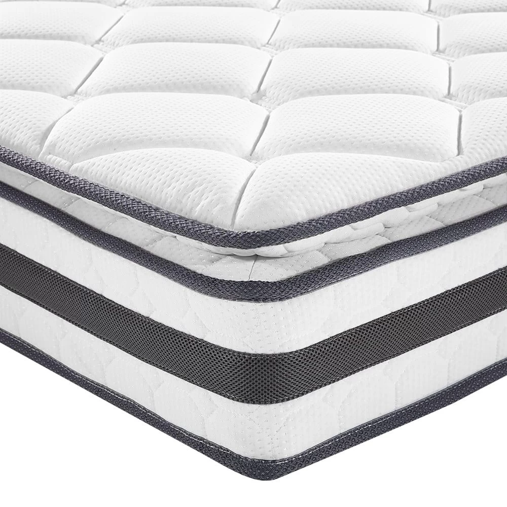 Giselle Bedding Double Size Pillow Top Spring Foam Mattress 7 Giselle Bedding Double Size Pillow Top Spring Foam Mattress - Image 5