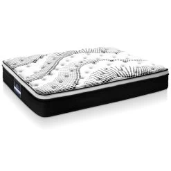 Giselle Bedding Queen Size Euro Spring Foam Mattress -Best Bedding Store MATTRESS 0907 Q 02