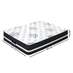 Giselle Bedding Double Size Cool Gel Memory Foam Spring Mattress -Best Bedding Store MATTRESS 0909 DOUBLE 01