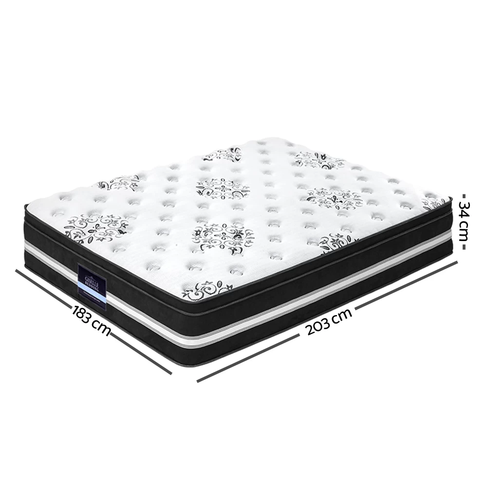 Giselle Bedding King Size Cool Gel Memory Foam Spring Mattress 4 Giselle Bedding King Size Cool Gel Memory Foam Spring Mattress - Image 2