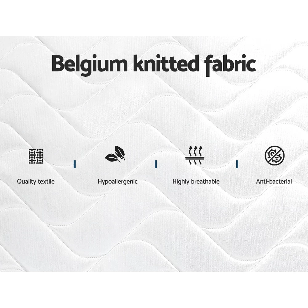 Giselle Mattress Medium Firm Mattresses Tight Top Bed Bonnel Spring 13cm KS 8 Giselle Mattress Medium Firm Mattresses Tight Top Bed Bonnel Spring 13cm KS - Image 6