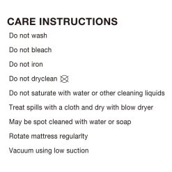 Giselle Bedding Double Size 21cm Thick Foam Mattress -Best Bedding Store MATTRESS 21 D 08