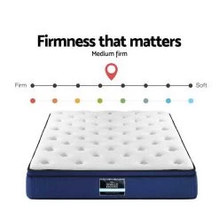Giselle Bedding King Size Mattress 7 Zone Euro Top Pocket Spring Cool Gel Memory Foam 34cm 11 Giselle Bedding King Size Mattress 7 Zone Euro Top Pocket Spring Cool Gel Memory Foam 34cm -Best Bedding Store MATTRESS 8602 K183 02