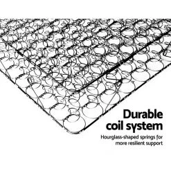 Giselle Bedding Glay Bonnell Spring Mattress 16cm Thick King Single -Best Bedding Store MATTRESS GLAY KS 06