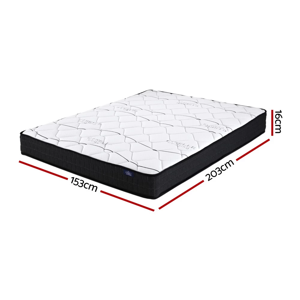 Giselle Bedding Glay Bonnell Spring Mattress 16cm Thick Queen 4 Giselle Bedding Glay Bonnell Spring Mattress 16cm Thick Queen - Image 2