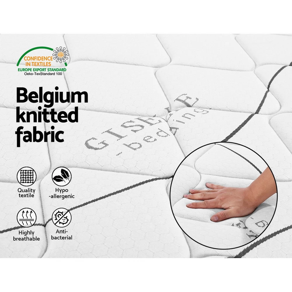 Giselle Bedding Glay Bonnell Spring Mattress 16cm Thick Queen 8 Giselle Bedding Glay Bonnell Spring Mattress 16cm Thick Queen - Image 6