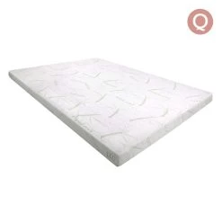 Giselle Bedding COOL GEL Memory Foam Mattress Topper BAMBOO Cover Queen 5CM Mat
